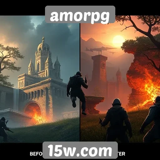 A evolução dos gráficos em jogos no amorpg