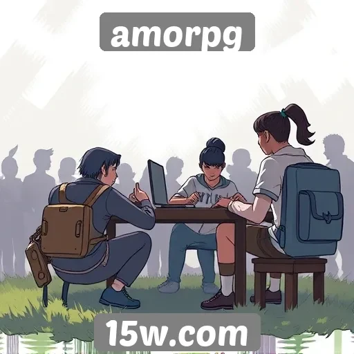 Impacto das comunidades de jogadores no amorpg